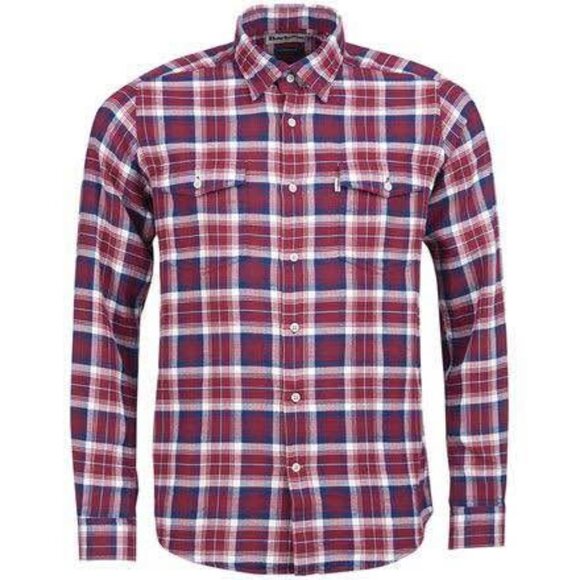 Barbour Men’s Long-Sleeve Shirt - Large Size - Picture 1 of 4